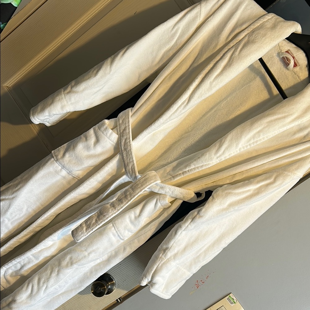 Cozy White Bathrobe